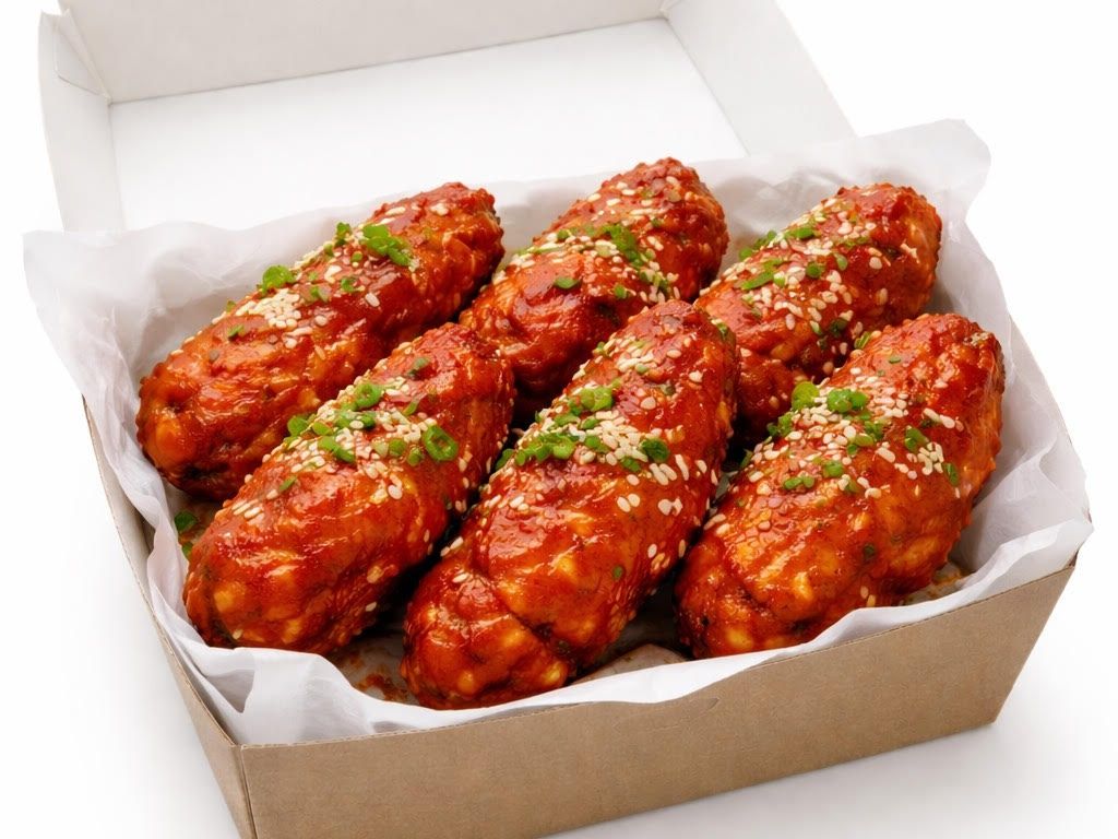 Honey Sriracha Chicken Wings