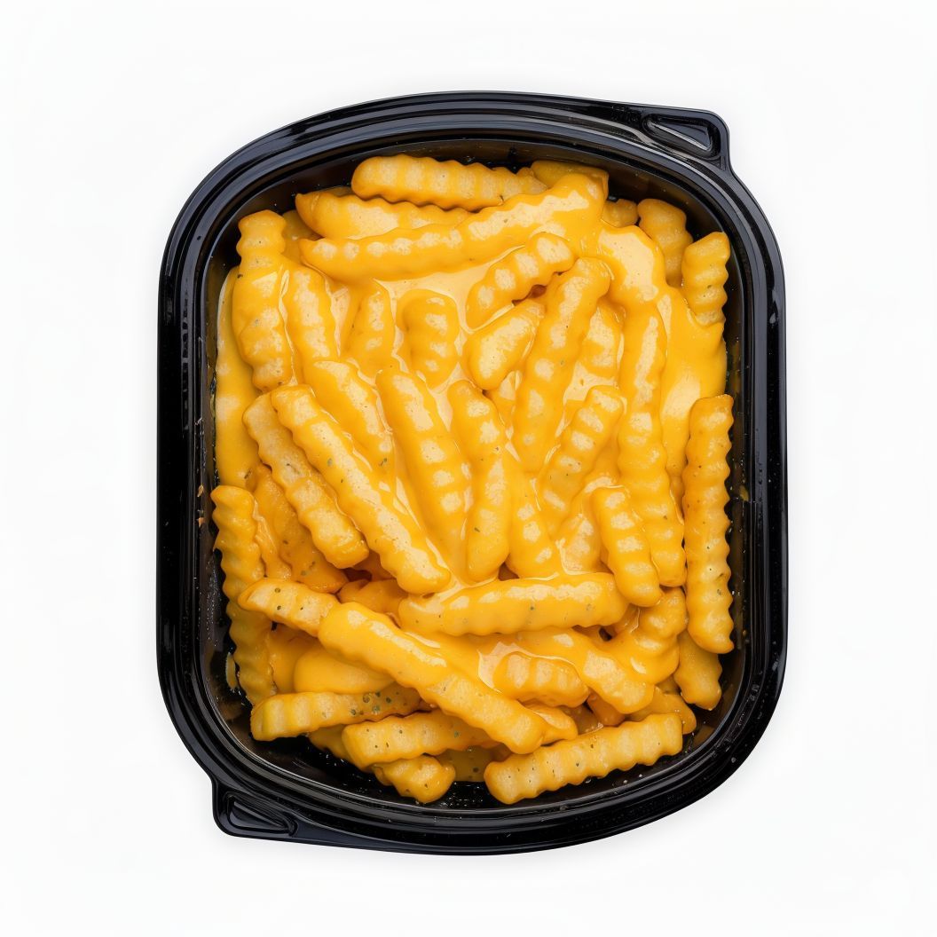 Cheesy Crinkle Fries.