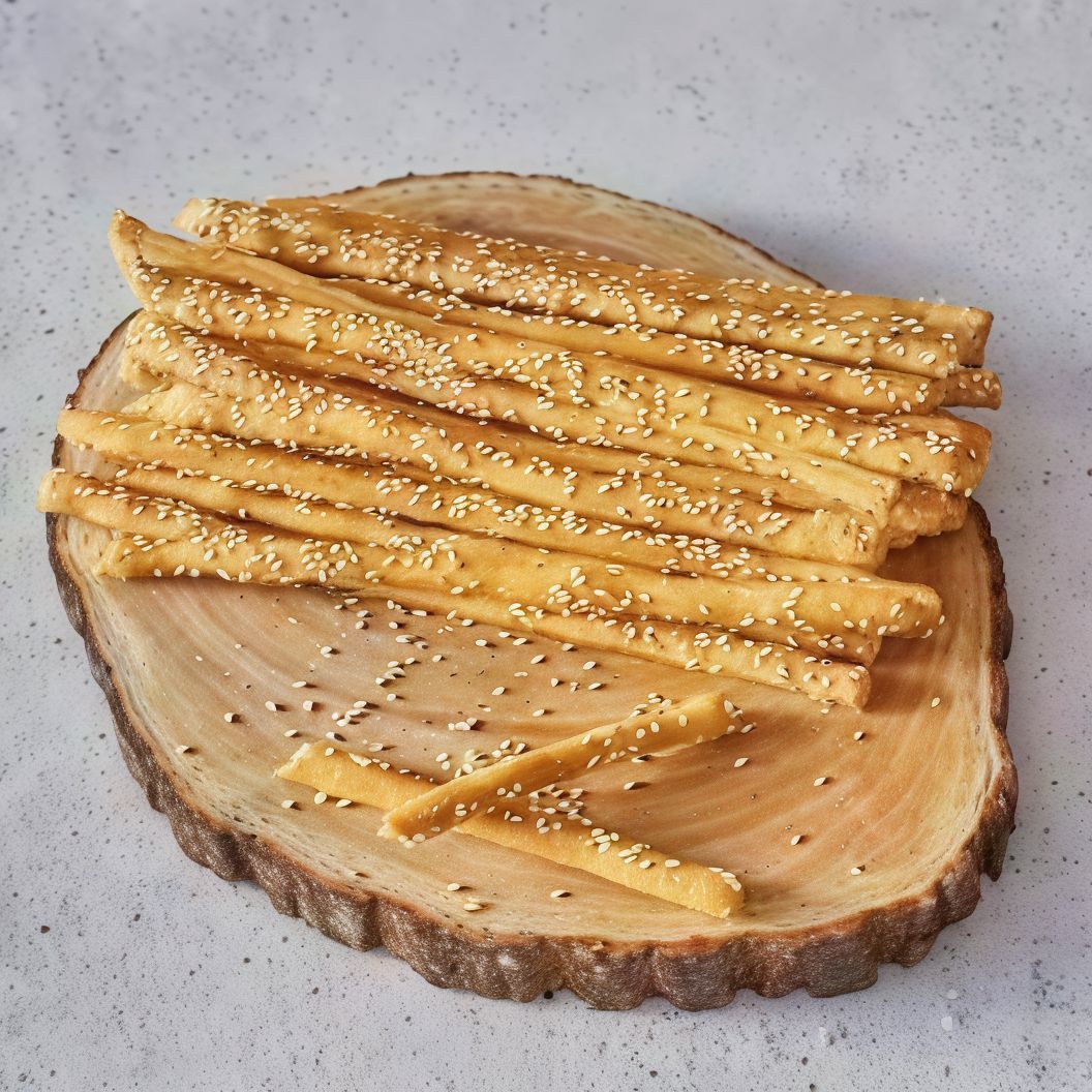 Sesame steak bread