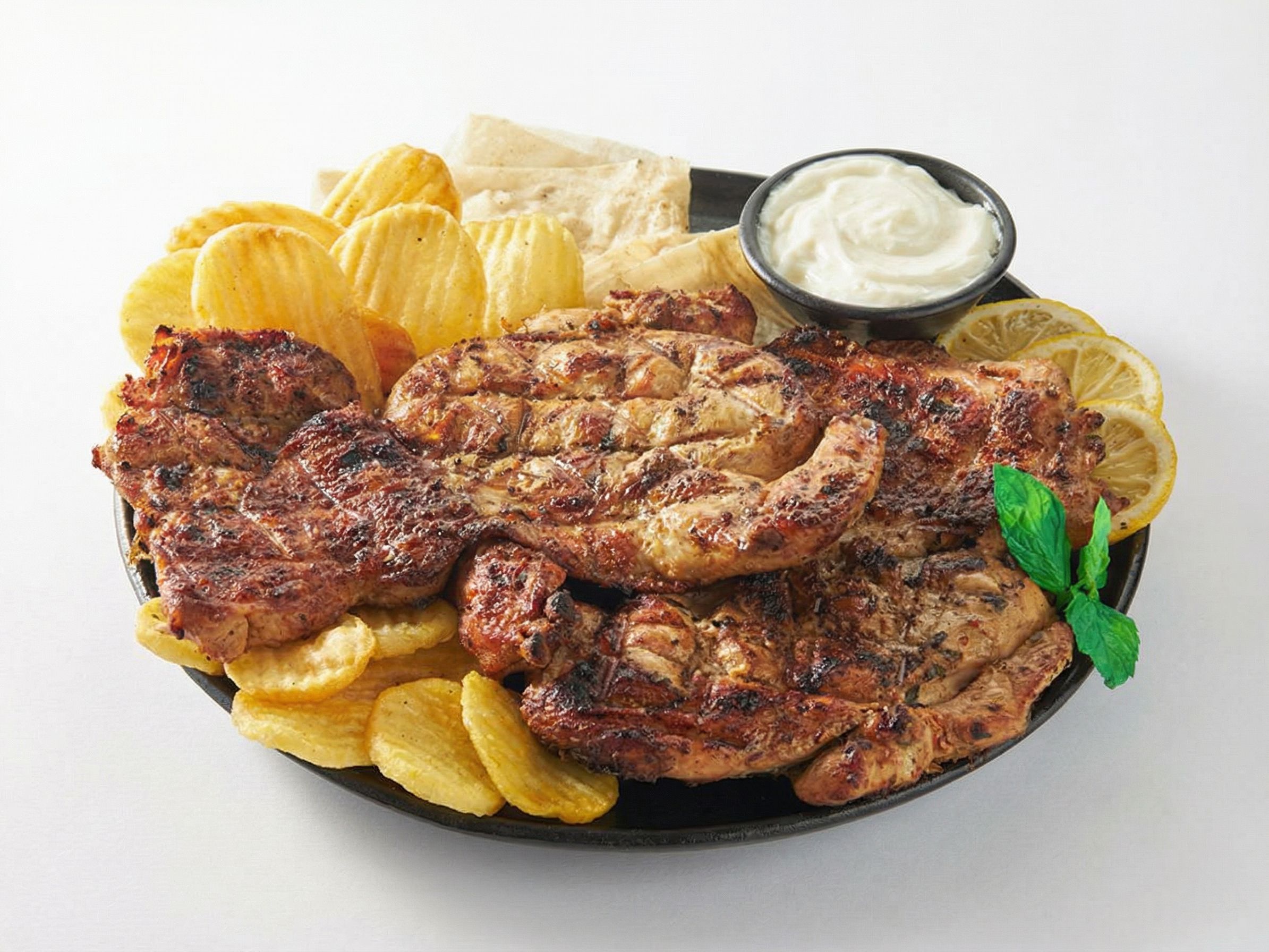 Charcoal Grilled Boneless Chicken