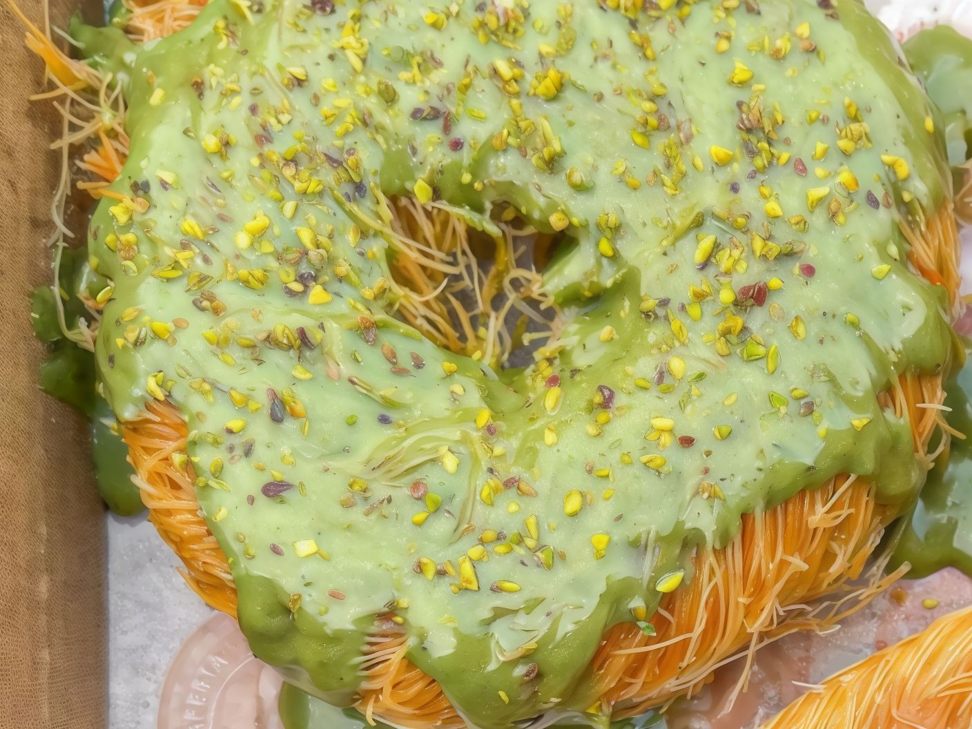 Pistachio Donuts Konafa