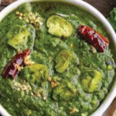 Palak Mushroom