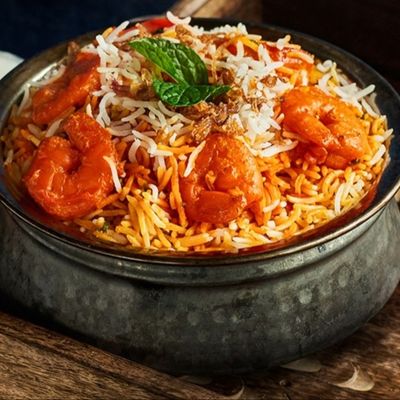 Jhinga Biryani