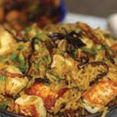 Mushroom Paneer Pilau