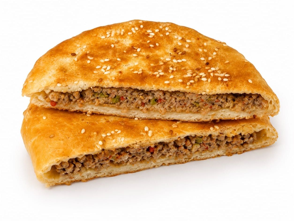 Hawawshi with meat