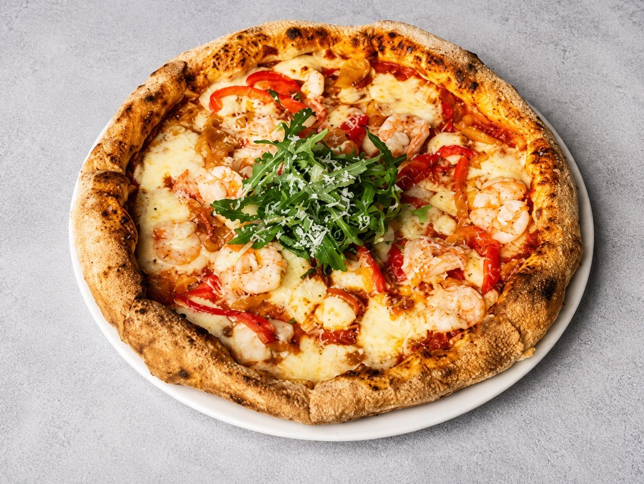 Shrimps Pizza