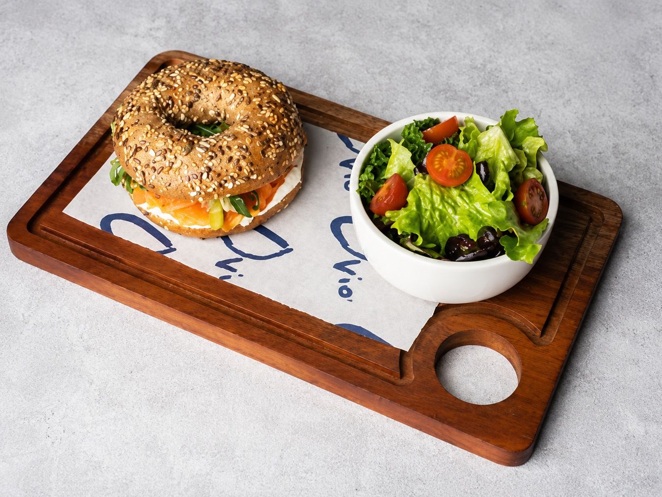 Salmon Bagel