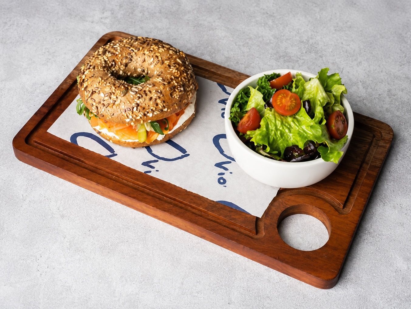 Salmon Bagel