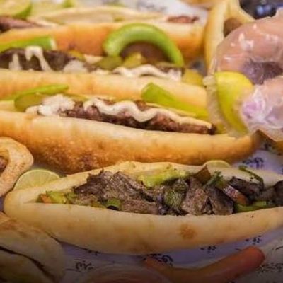 Liver and Sausage Sandwich