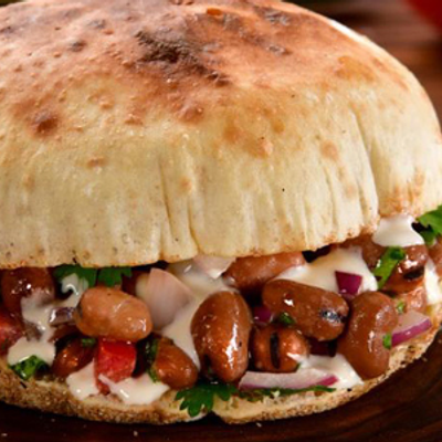 Alexandrian Fava Bean Sandwich