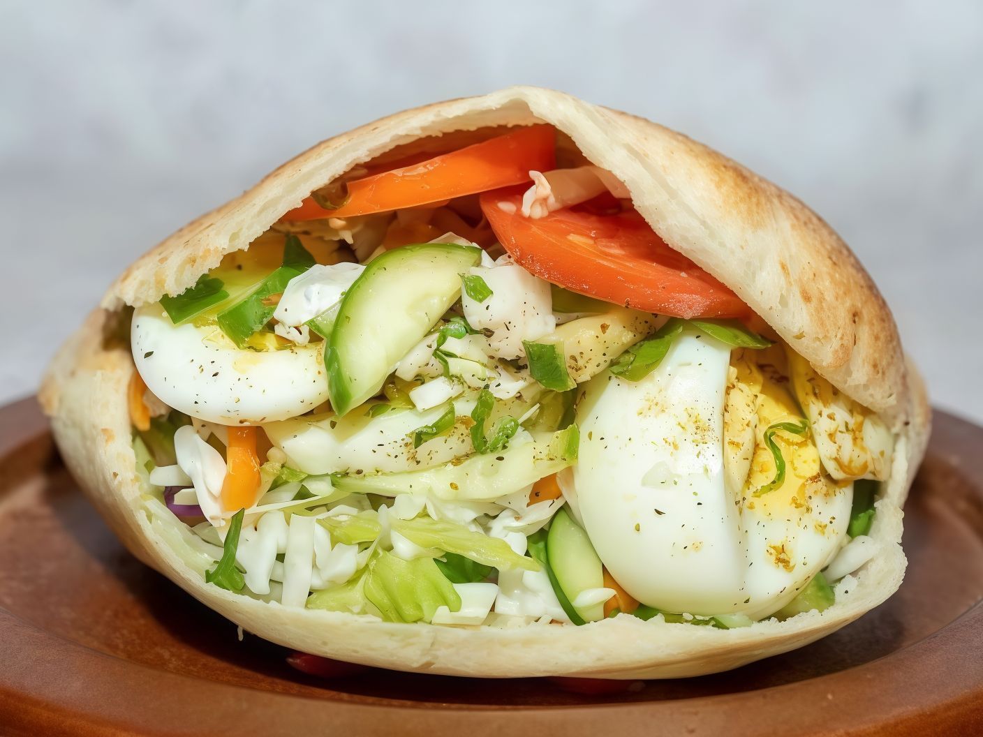 Boiled Egg Sandwich