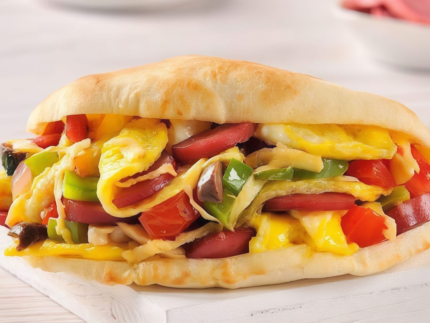 Abo Taleb Apache Eggs Sandwich