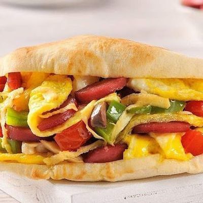 Apache Abu Talib Egg Sandwich