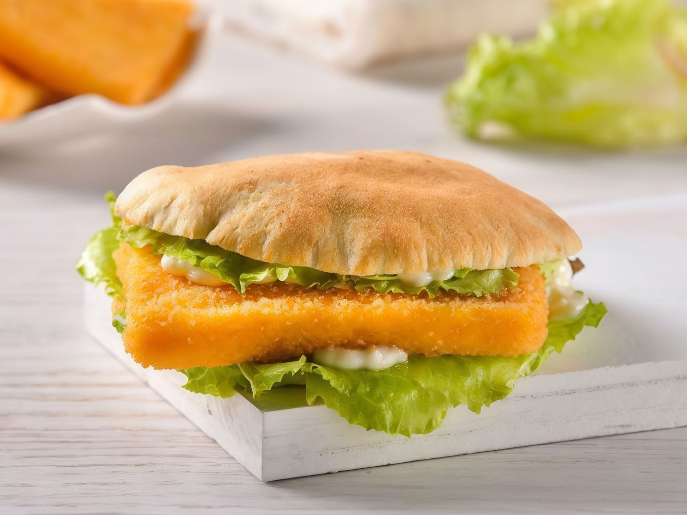 Fried Roumi Cheese Sandwich