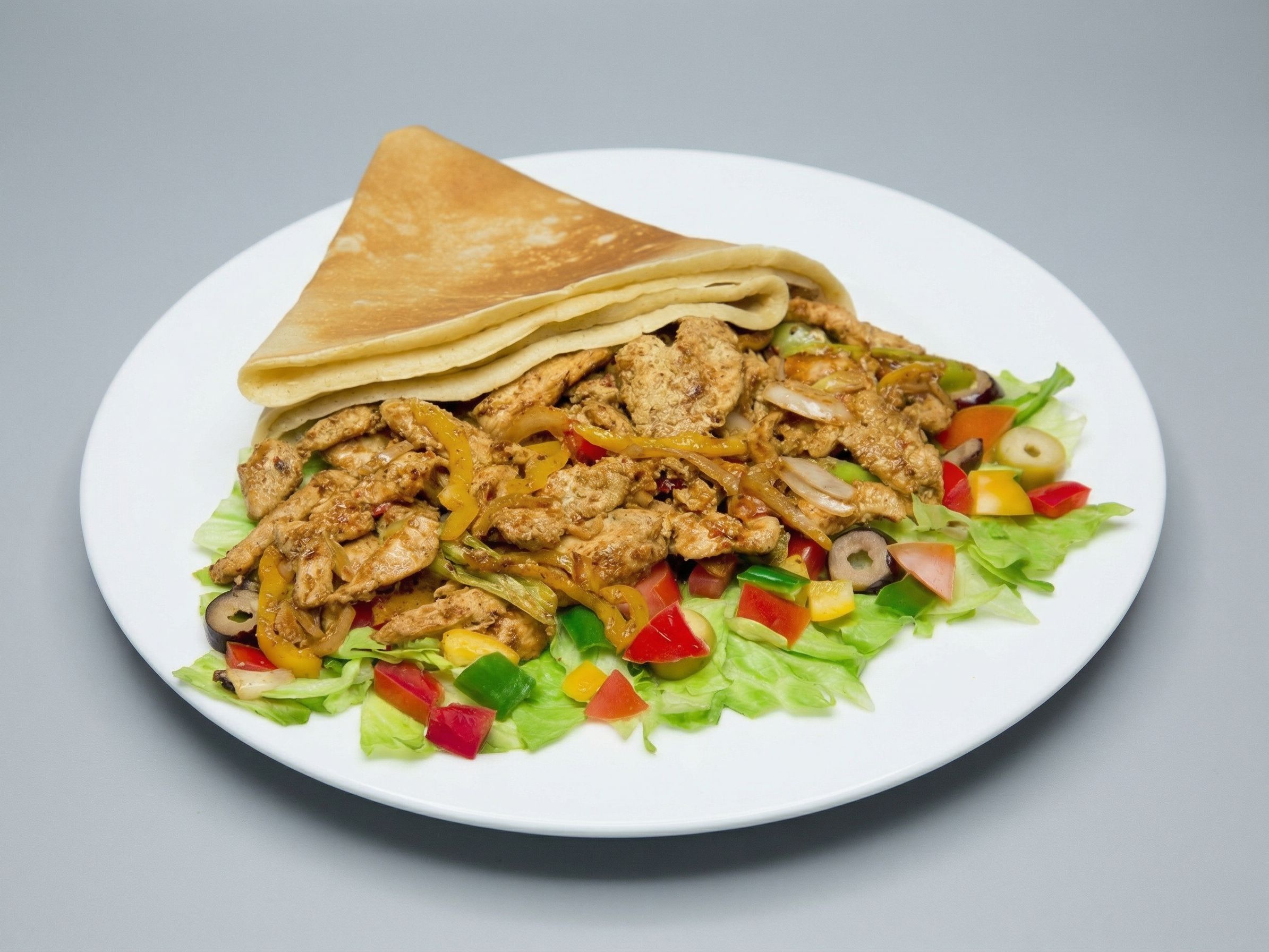 Chicken Shawarma Crepe