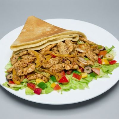Chicken Shawarma Crepe