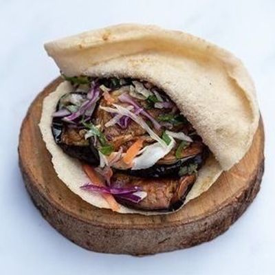 Fried Eggplant Sandwich