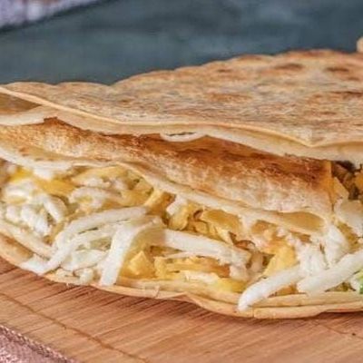 Potatoes Mix Cheese Crepe