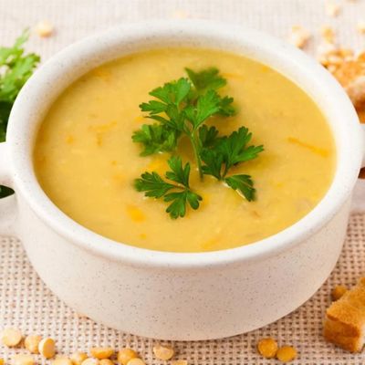 Lentil soup box