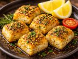 Grilled fish fillet
