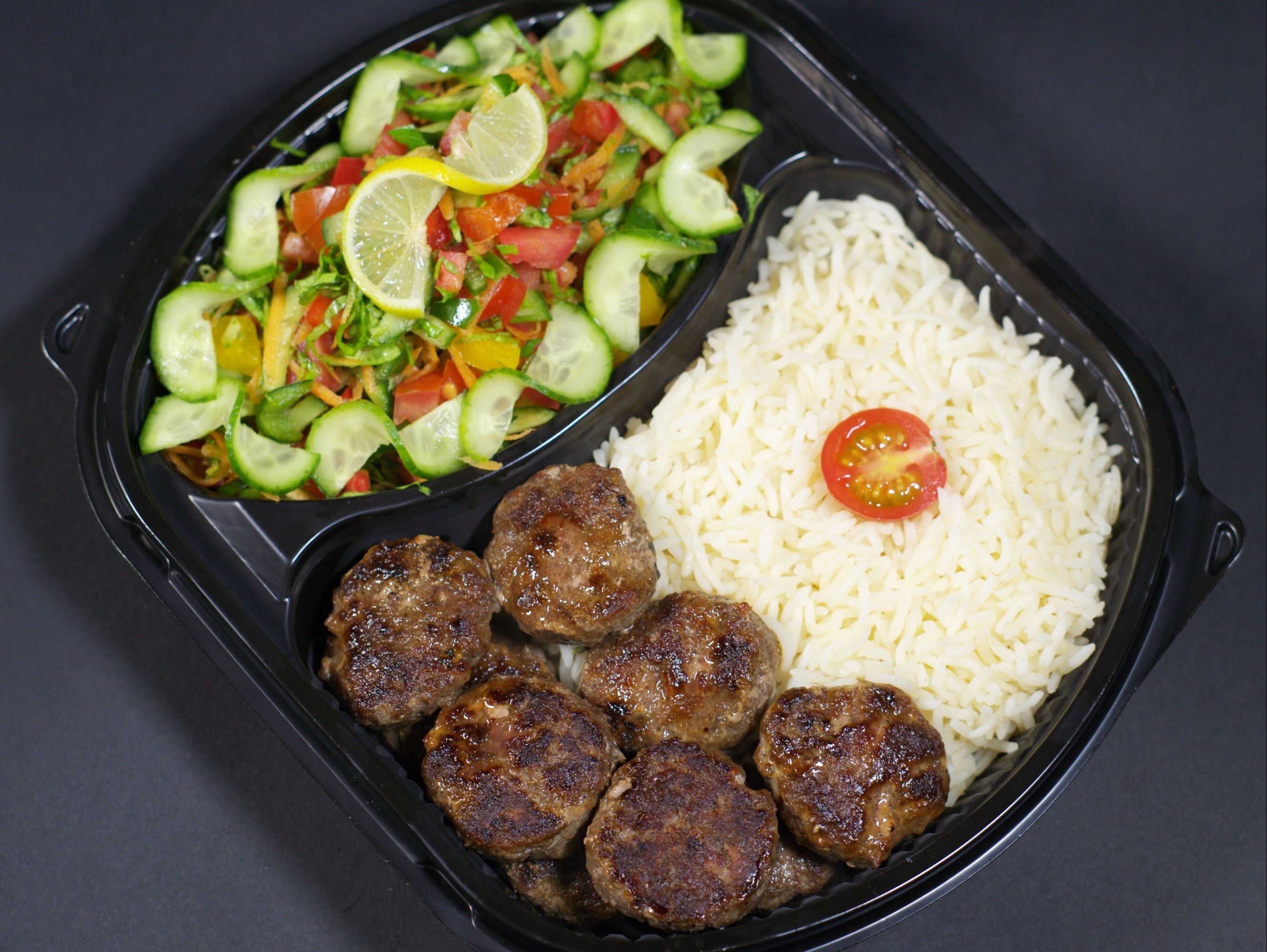 Grilled meatballs