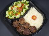 Grilled meatballs