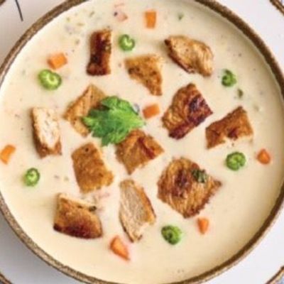 Creamy potato soup