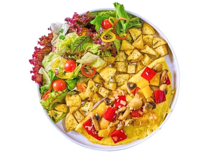 Spanish Omelette Plate