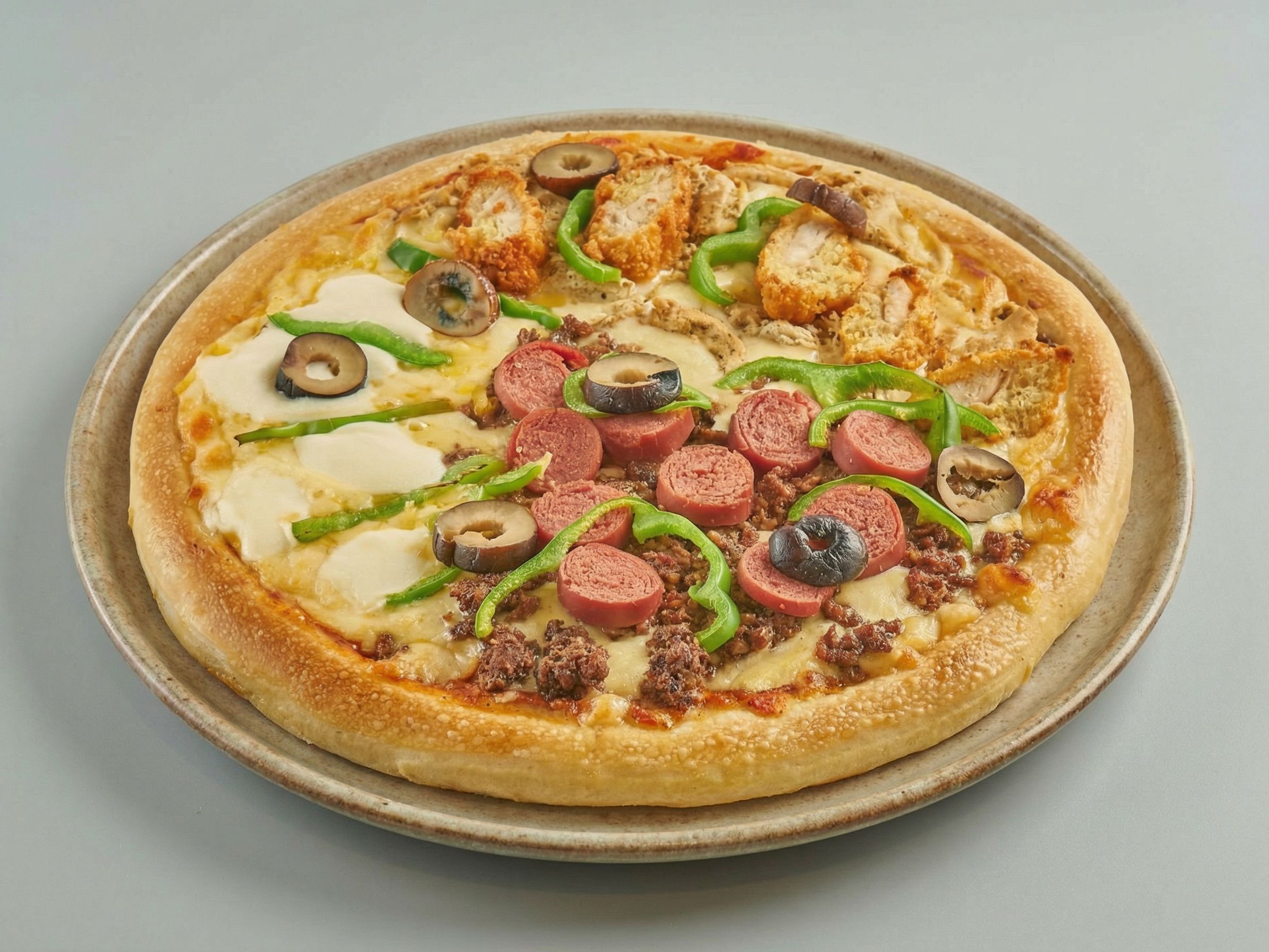 Three Quarter Pizza
