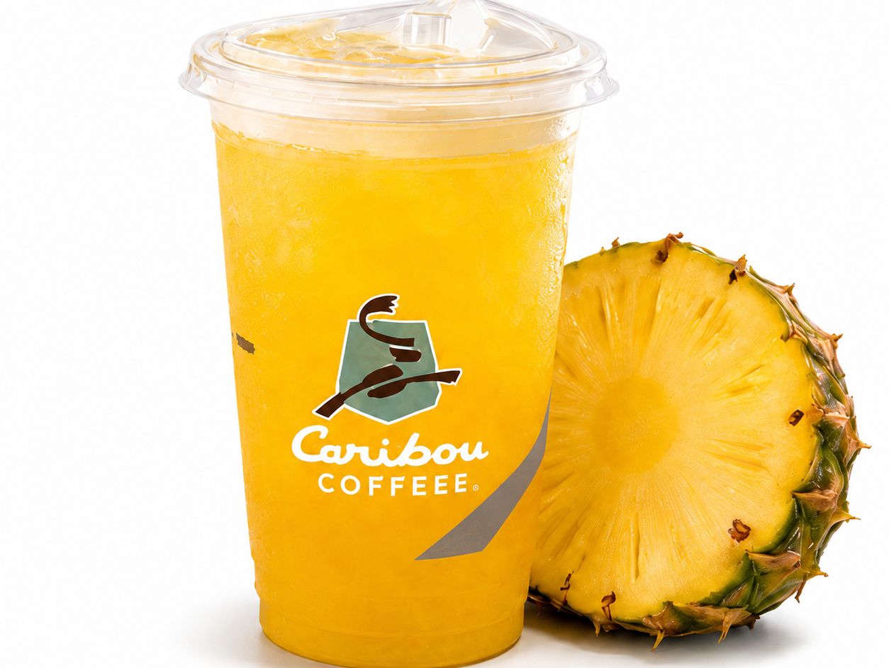 Pineapple Shaker Green Tea
