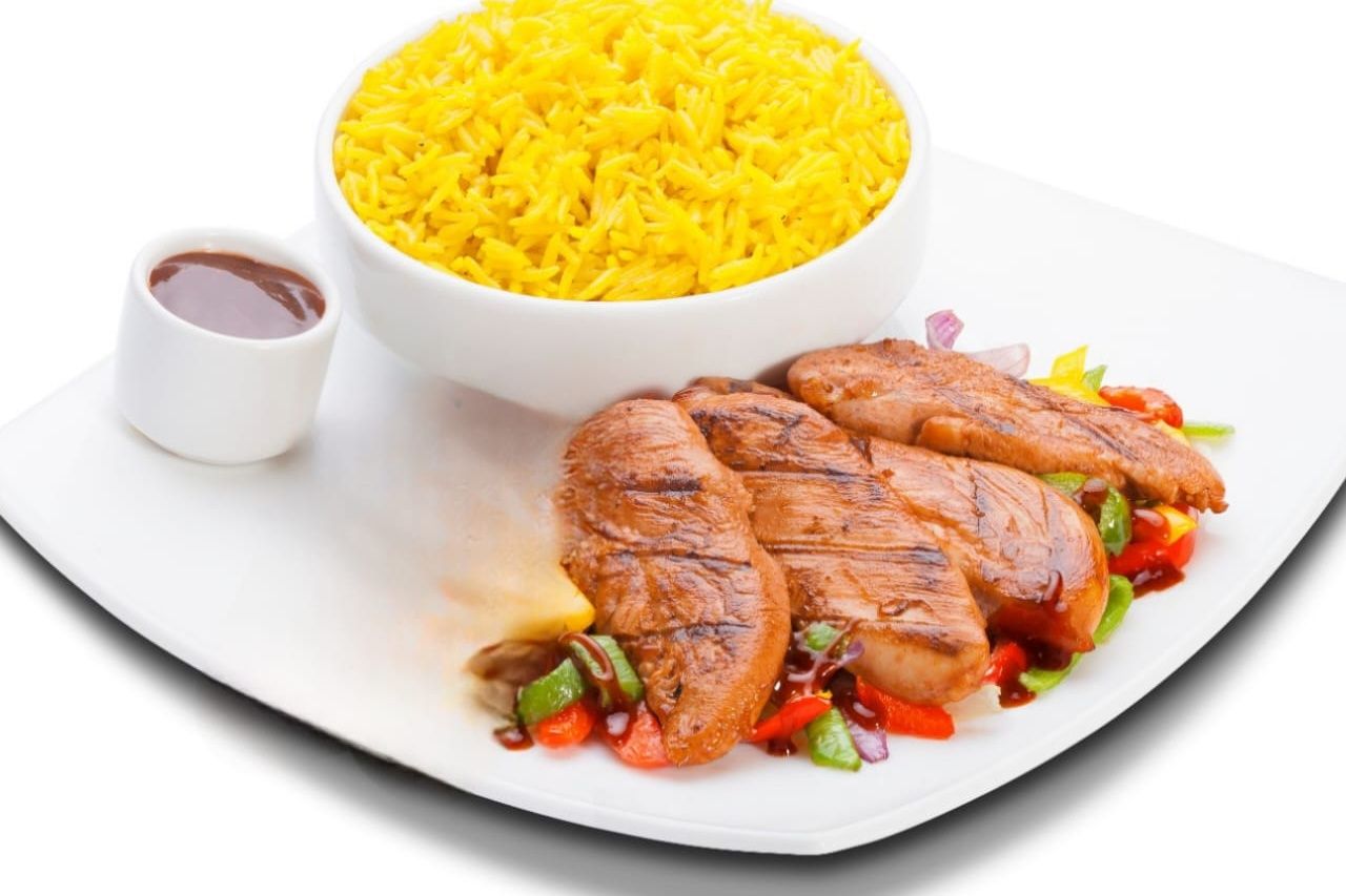 Grilled Chicken Fingers Meal