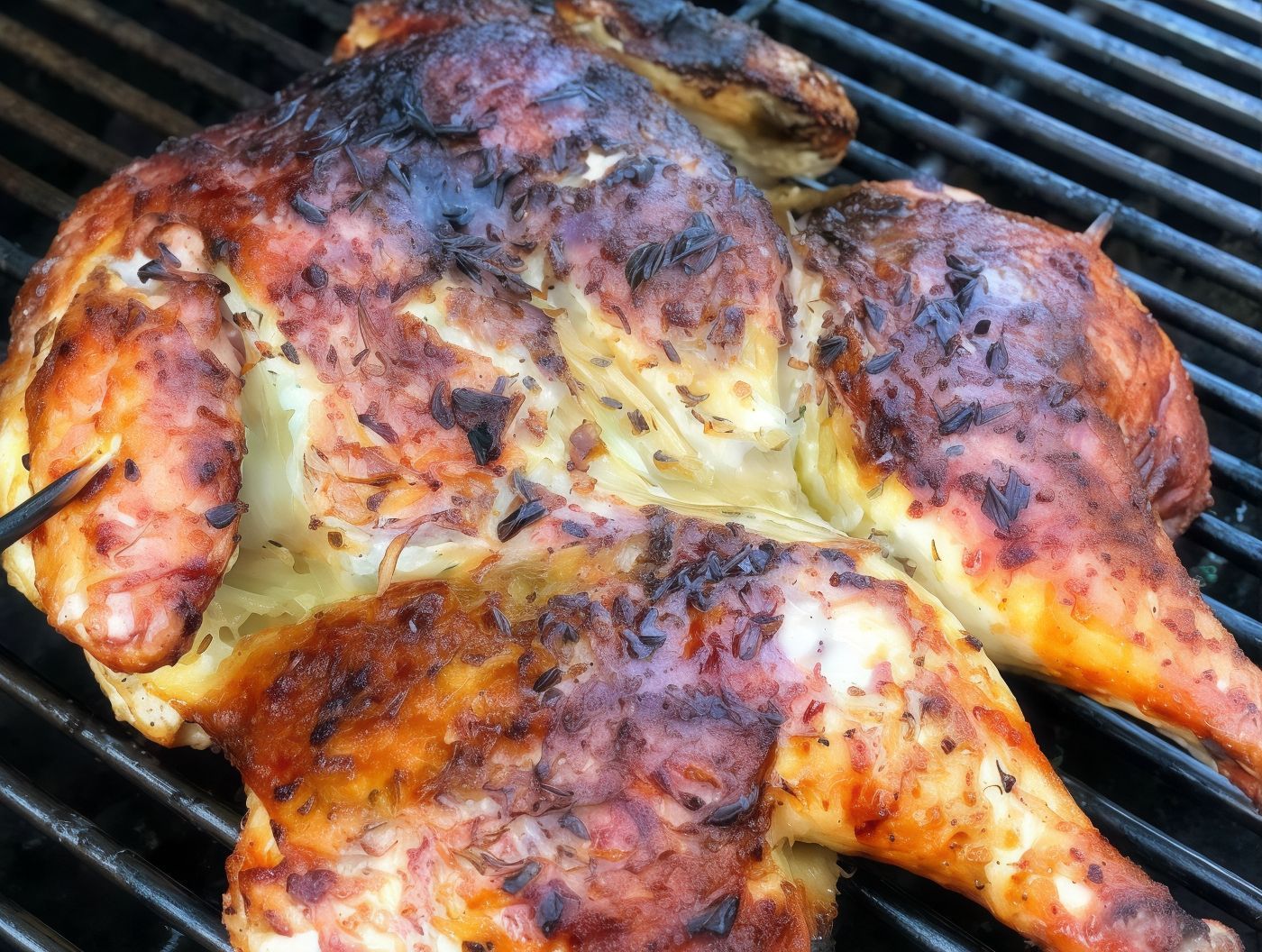 Chicken Tikka, Salad And Bread