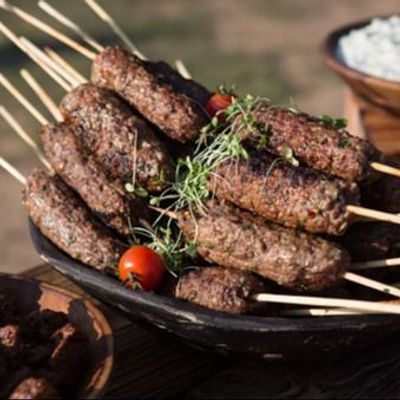 Kilo Of Lamb Kofta And Rice with Salad