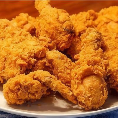 Whole Broasted Chicken Crispy (2 Breast + 2 Thigh + 2 Drumsticks + 2 Wings)