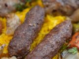 Kofta meal with shish