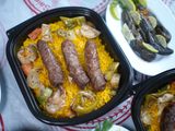 Beef kofta meal