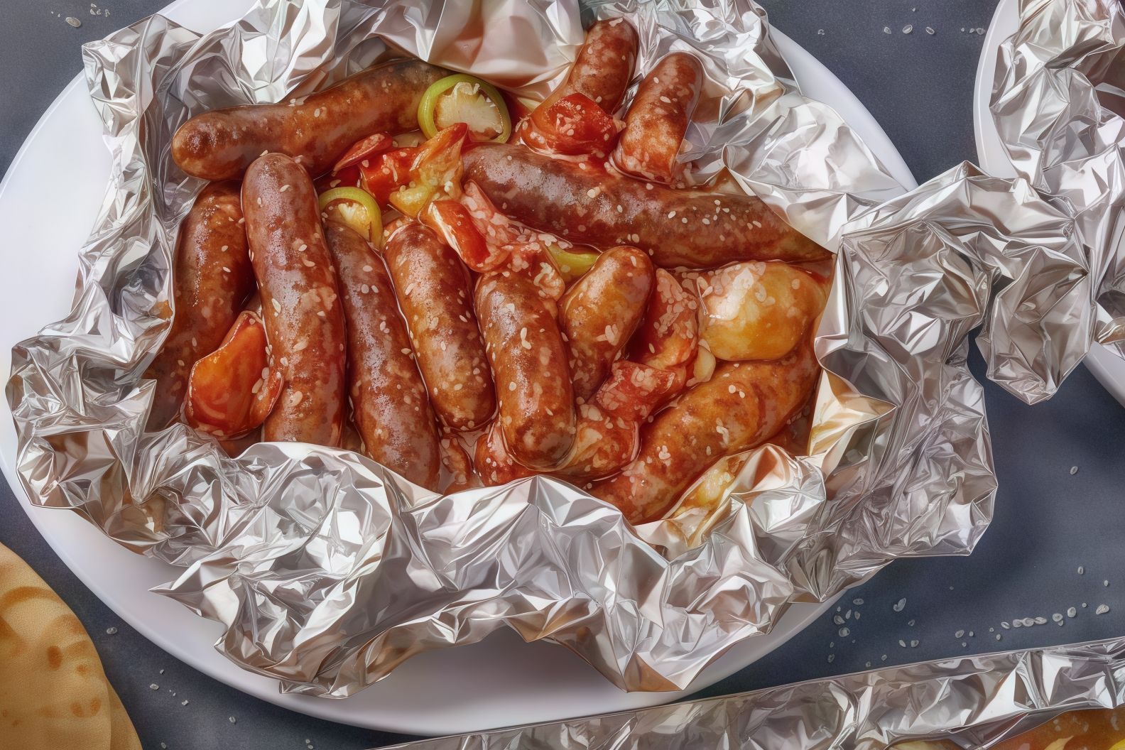 Oriental sausage sheet