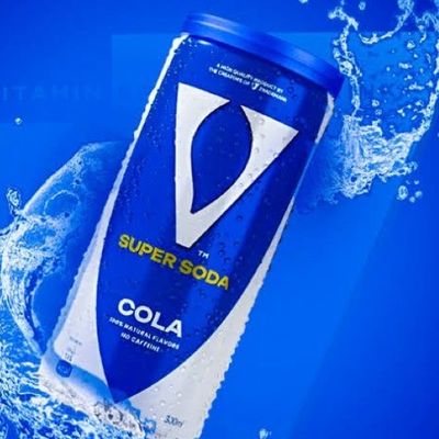 v cola can