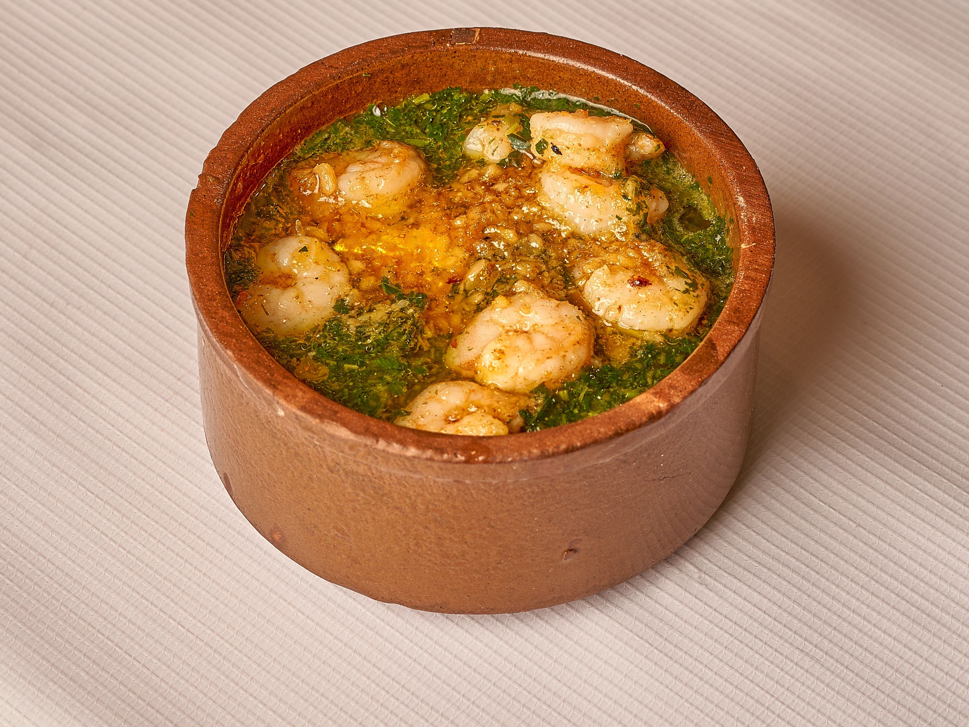 Shrimp Molokhia