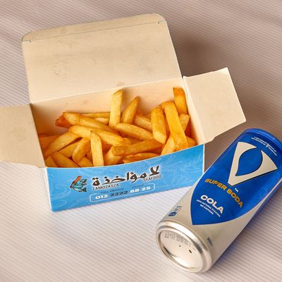 Combo of fries and Pepsi