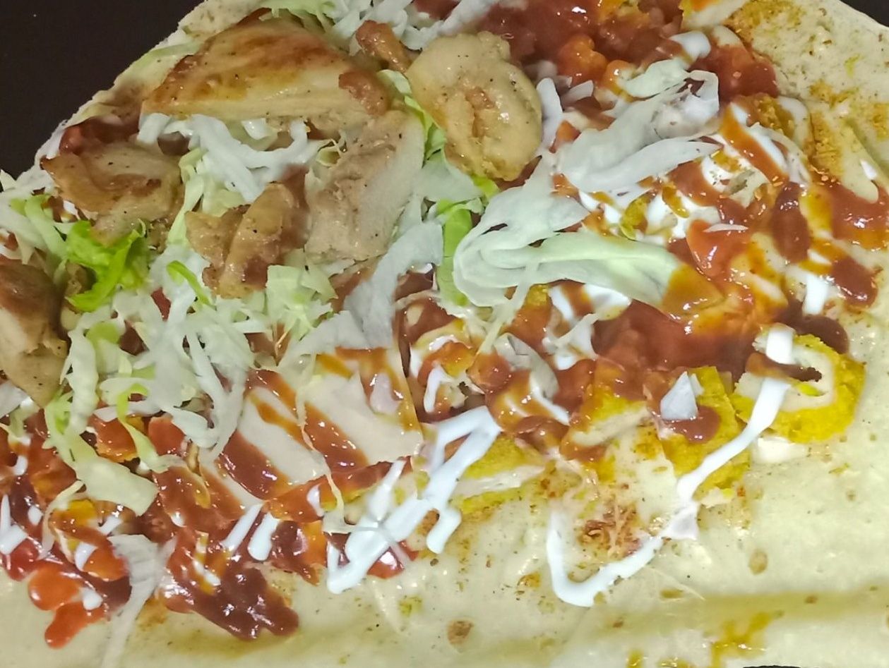 Chicken Cocktail Crepe