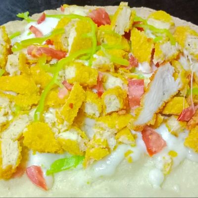 Chicken Veggie Crepe