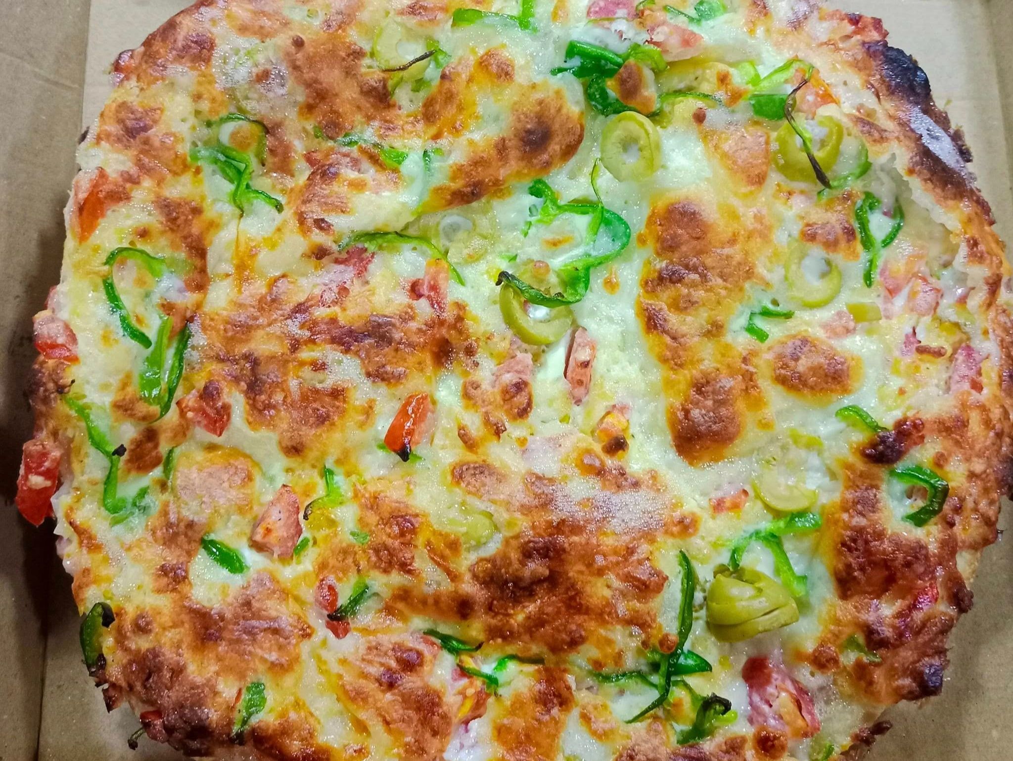 Oriental Vegetable Pizza