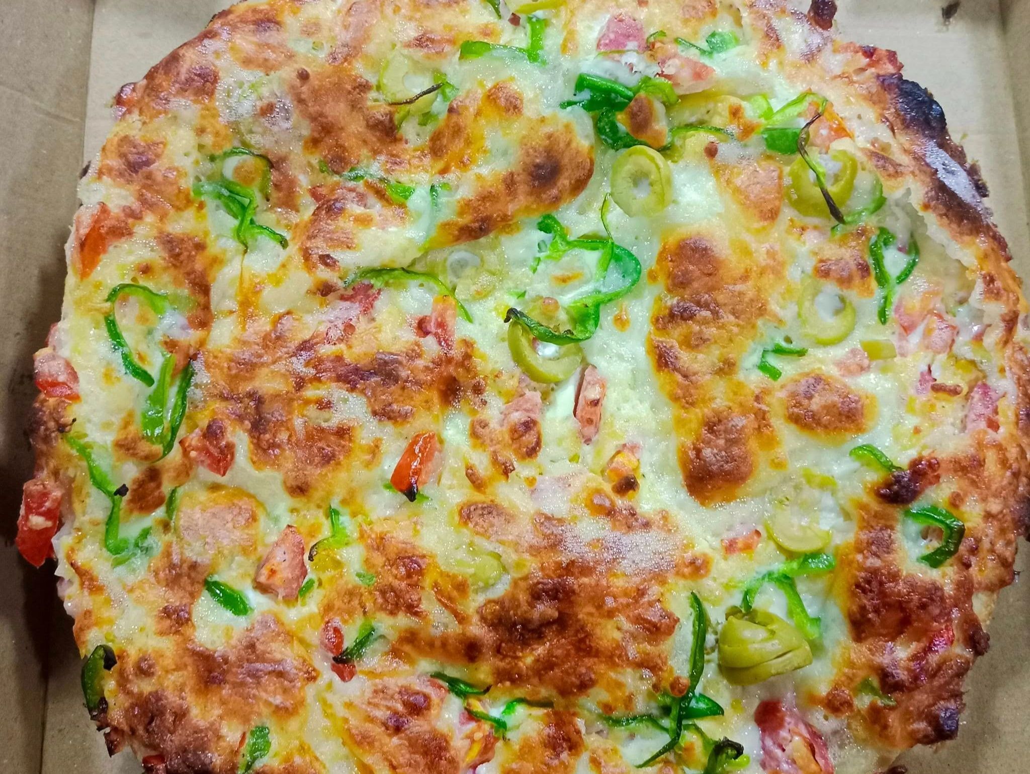 Oriental Pizza Hot Dog