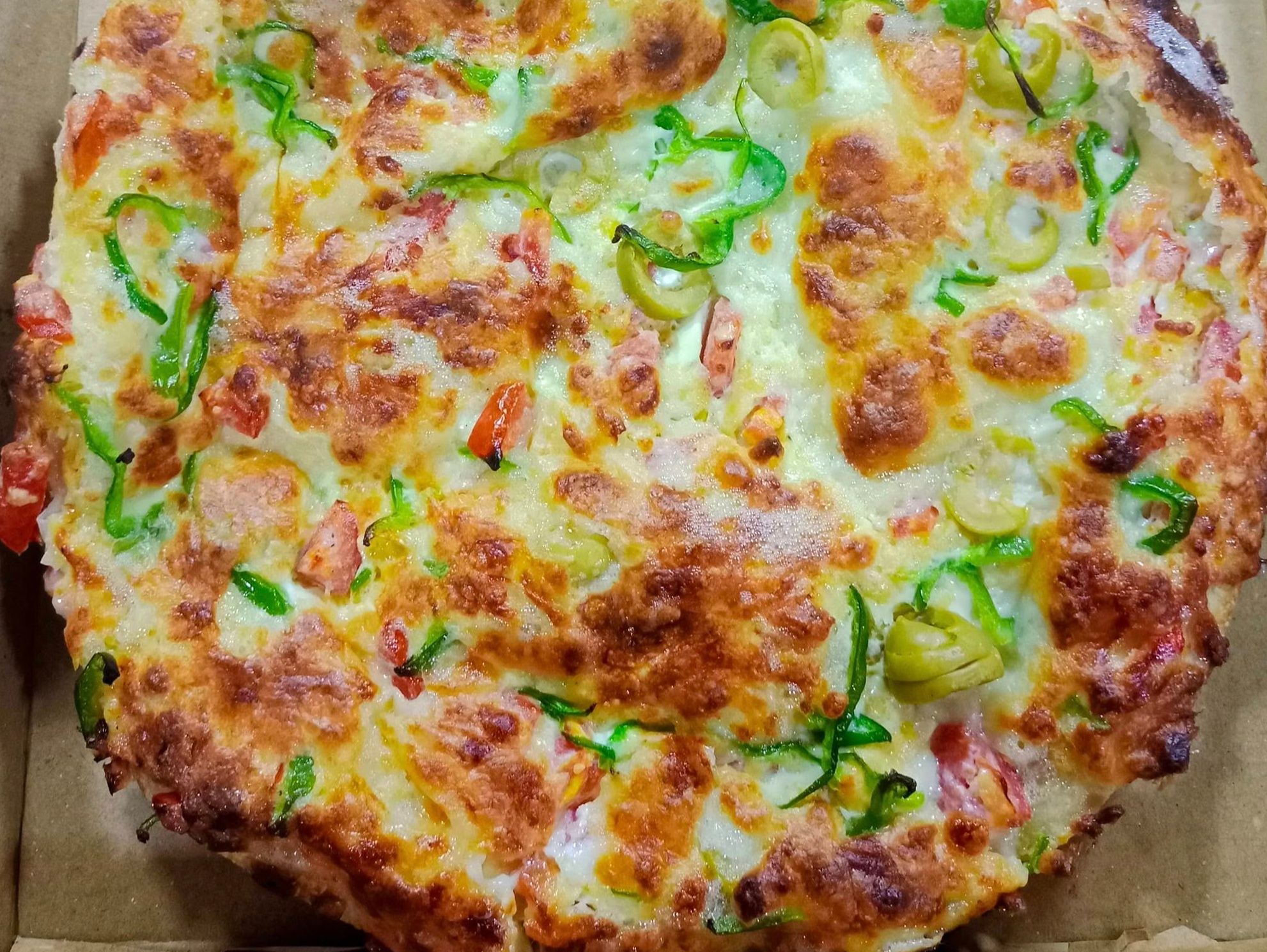 Oriental Strips Pizza