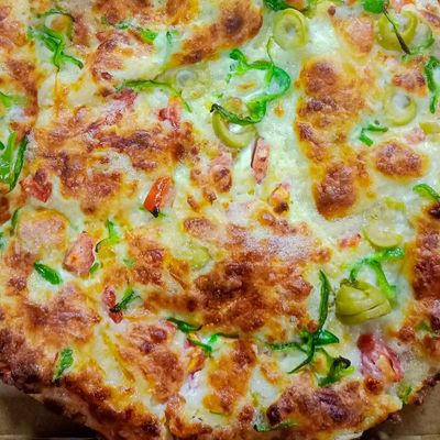 Oriental Strips Pizza