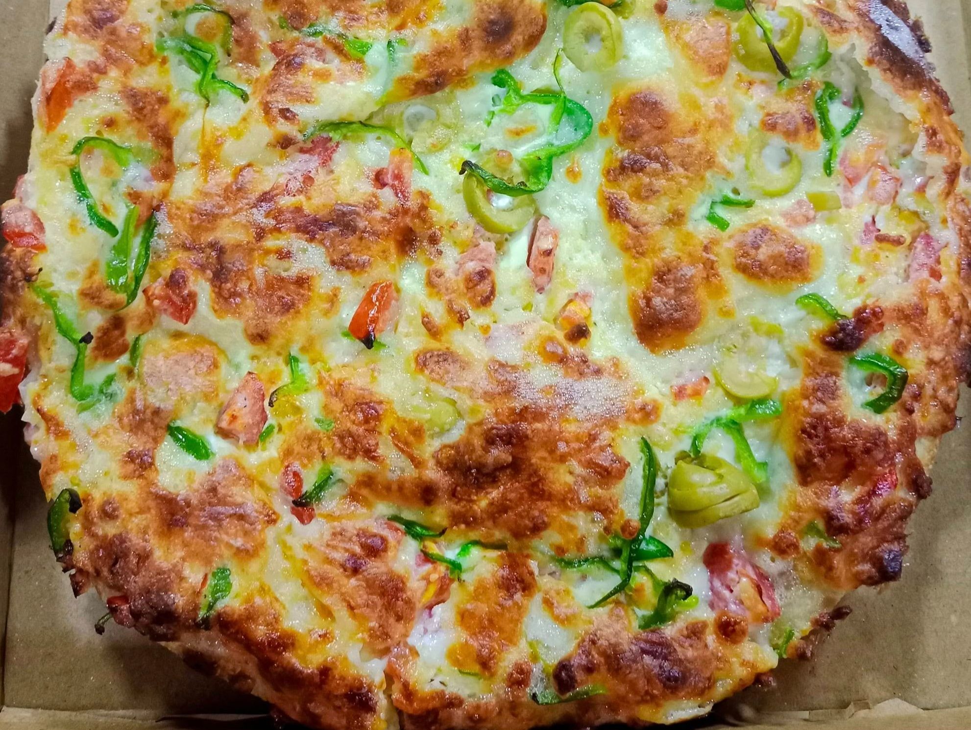 Oriental Pizza Chicken BBQ
