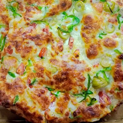 Oriental Pizza Chicken BBQ