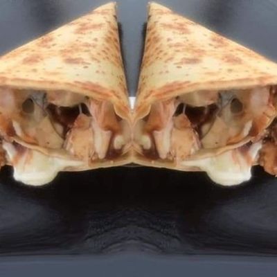 Fried Chicken Crepe