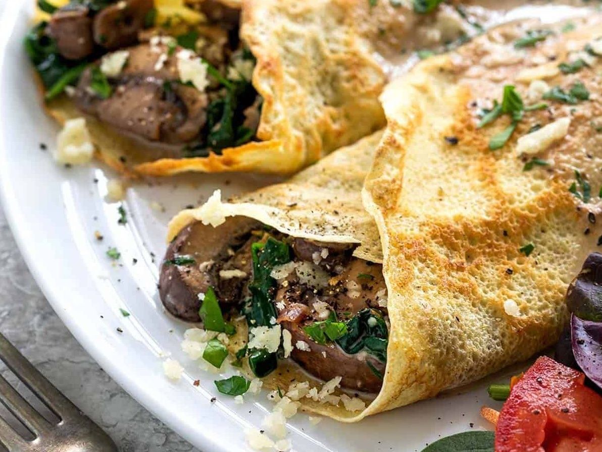 Mushroom Crepe
